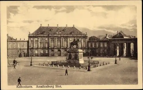 Ak København Kopenhagen Dänemark, Amalienborg Slot