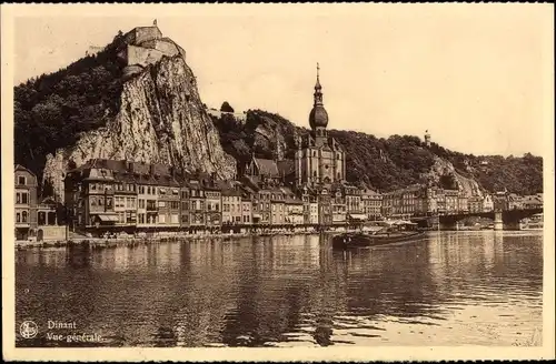 Ak Dinant Namur, Vue generale