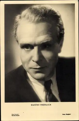 Ak Schauspieler Gustav Fröhlich, Portrait