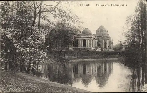 Ak Liège Lüttich Wallonien, Palais des Beaux-Arts