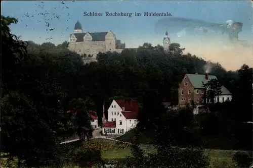 Ak Rochsburg Lunzenau in Sachsen, Schloss Rochsburg