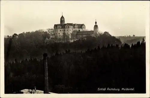 Ak Rochsburg Lunzenau in Sachsen, Schloss Rochsburg, Muldental