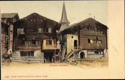 Ak Kanton Wallis, Chalets valaisans