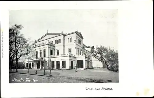 Ak Hansestadt Bremen, Stadttheater