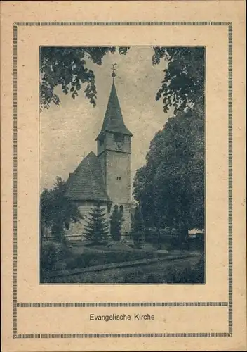 Ak Ostercappeln in Niedersachsen, Evangelische Kirche