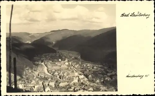 Foto Ak Bad Lauterberg im Harz, Panorama