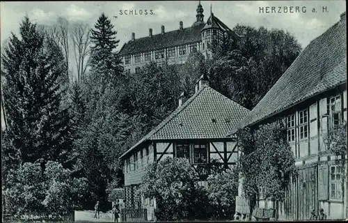 Ak Herzberg am Harz, Schloss