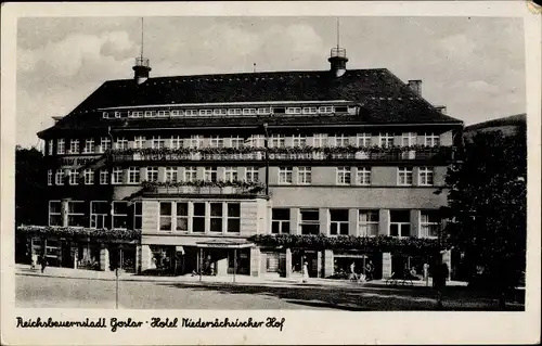 Ak Goslar am Harz, Hotel Niedersächsischer Hof