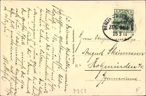 Ak Bad Gandersheim, Rathaus