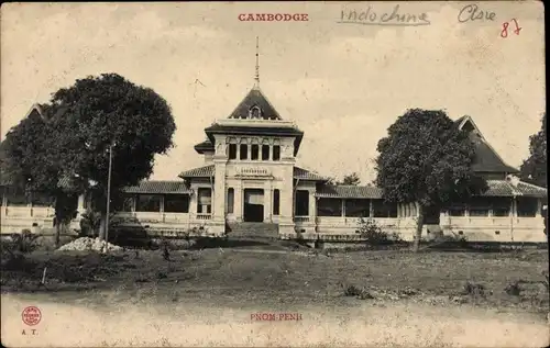 Ak Pnom Penh Kambodscha, Palais