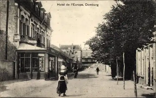 Ak Domburg Veere Zeeland Niederlande, Hotel de l'Europe