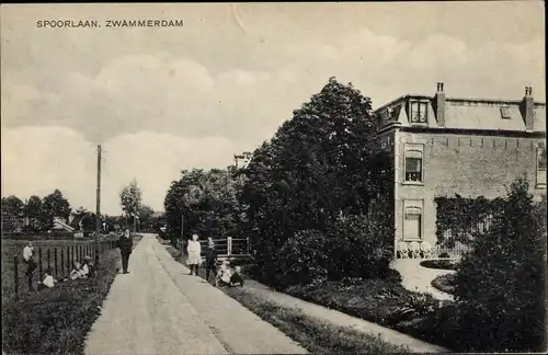 Ak Zwammerdam Südholland, Spoorlaan