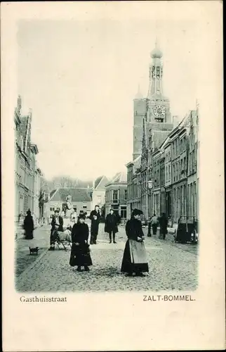 Ak Zaltbommel Gelderland, Gasthuisstraat