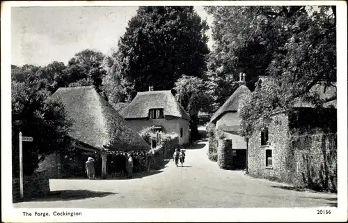 Ak Cockington South West England, The Forge