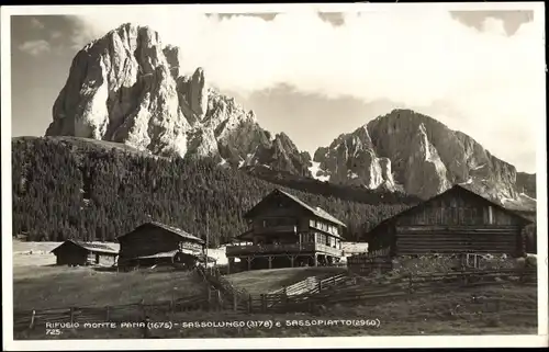 Ak Rifugio Monte Pana Trentino, Berg Sassolungo