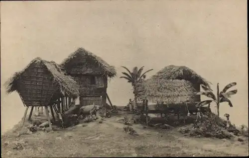 Ak Luzon Philippinen, Tinguian village, Northern Luzon, Field museum of natural history