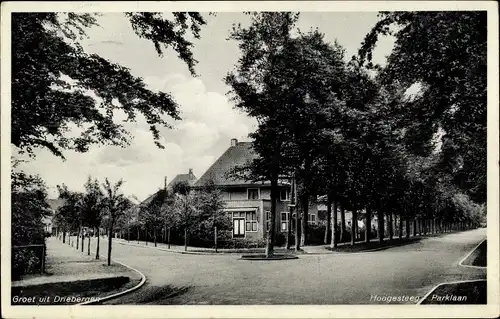 Ak Driebergen Utrecht Niederlande, Hoogesteeg, Parklaan