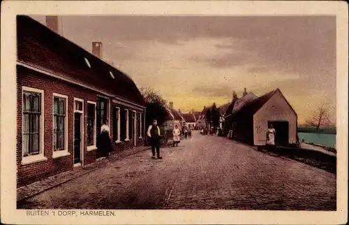 Ak Harmelen Utrecht, Buiten 't Dorp