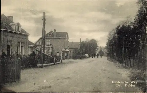 Ak Den Dolder Utrecht Niederlande, Doldersche Weg