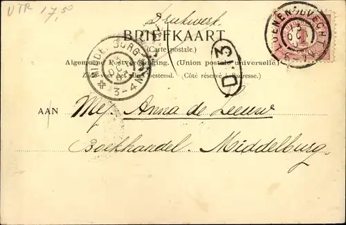 Ak Loenen aan de Vecht Utrecht, Teilansicht