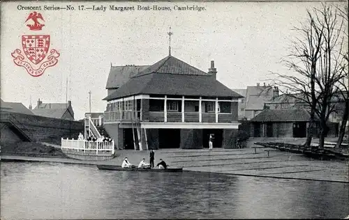 Ak Cambridge England, Lady Margaret Boat House