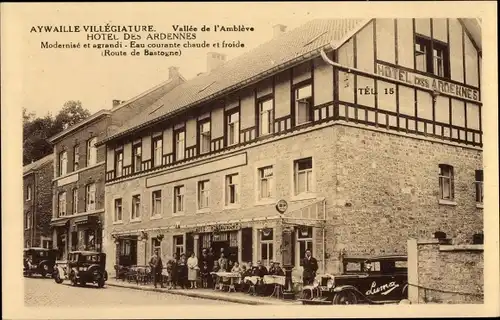 Ak Aywaille Wallonien Lüttich, Hotel des Ardennes, Vallée de l'Ambleve