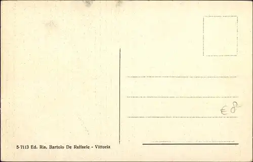 Ak Vittoria Sicilia, Via Cavour