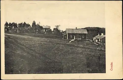 Ak Örsås Schweden, Ortsansicht, Wohnhäuser