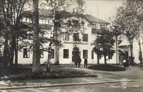 Ak Borlänge Schweden, Järnvägshotellet