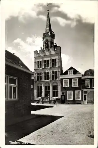 Ak Tholen Zeeland Niederlande, Stadhuis