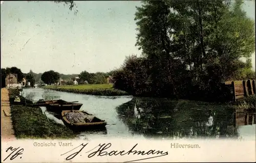 Ak Hilversum Nordholland Niederlande, Goolsche Vaart