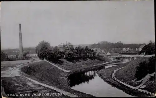 Ak Hilversum Nordholland Niederlande, Goolsche Vaart