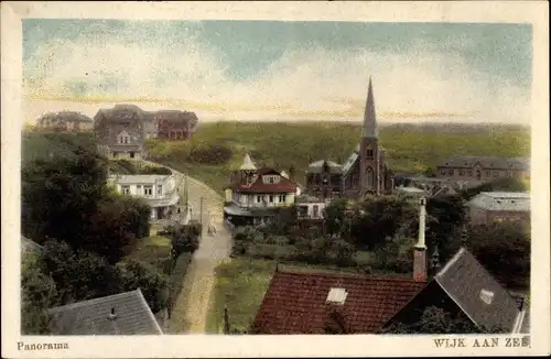 Ak Wijk aan Zee Beverwijk Nordholland Niederlande, Panorama