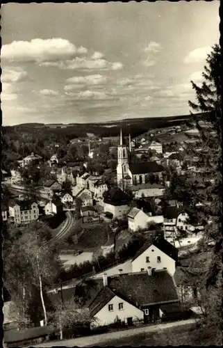 Ak Neuhausen im Erzgebirge, Panorama mit Kirche