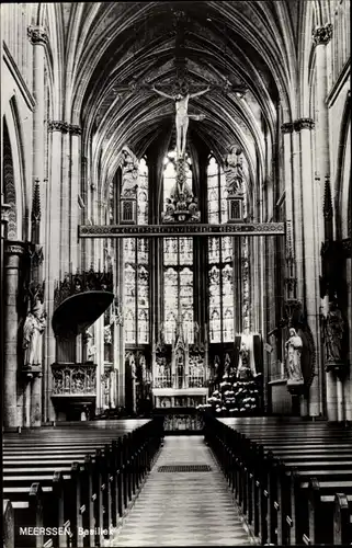 Ak Meerssen Limburg Niederlande, Basiliek