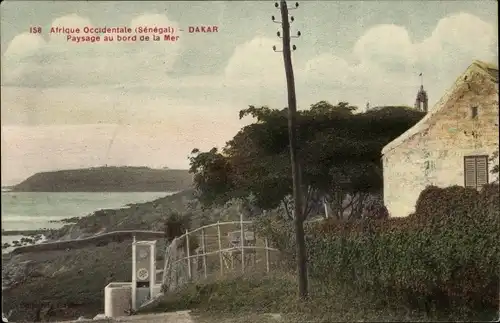 Ak Dakar Senegal, Paysage au bord de la Mer