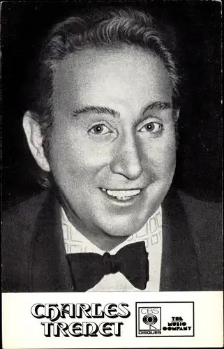 Ak Schauspieler und Sänger Charles Trenet