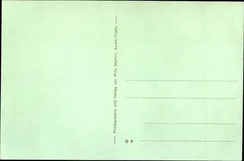 Ak Triptis in Thüringen, Schule, Brunnen