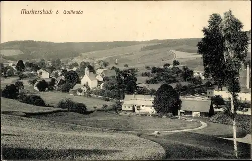 Ak Markersbach Bad Gottleuba in Sachsen, Panorama