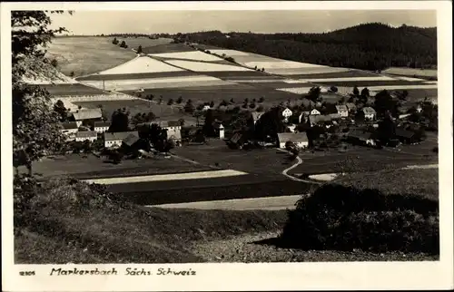 Foto Ak Markersbach Bad Gottleuba in Sachsen, Panorama