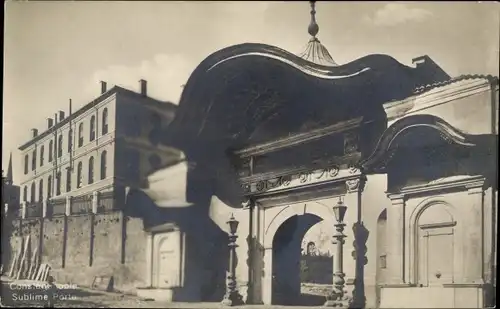 Ak Konstantinopel Istanbul Türkei, Sublime Porte