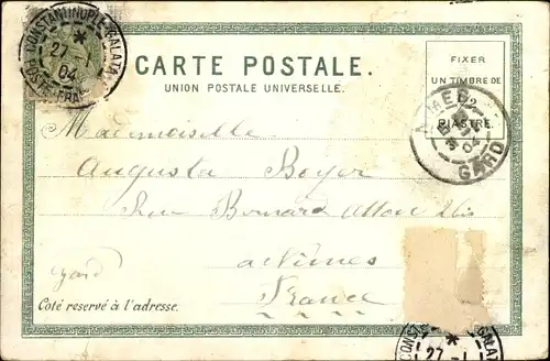 Ak Konstantinopel Istanbul Türkei, Fanaraki, Blick auf Leuchtturm