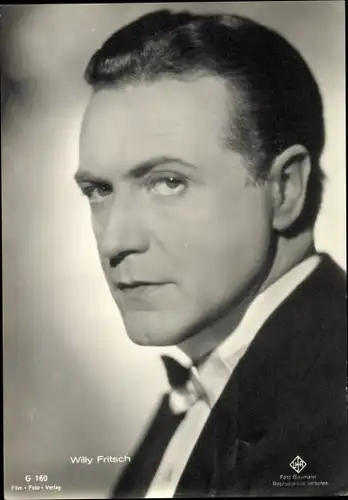 Ak Schauspieler Willy Fritsch, Portrait, Ufa Film