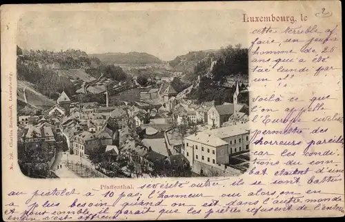 Ak Luxemburg Luxembourg, Pfaffenthal