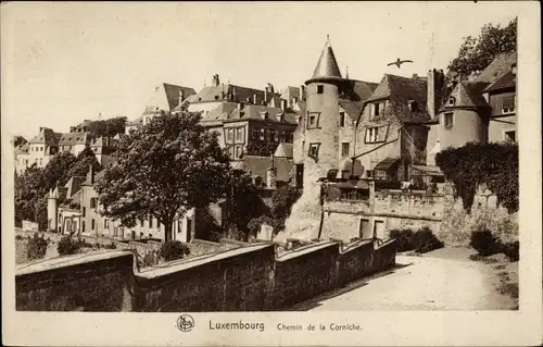 Ak Luxemburg, Chemin de la Corniche