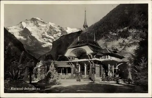 Ak Interlaken Kanton Bern Schweiz, Kursaal