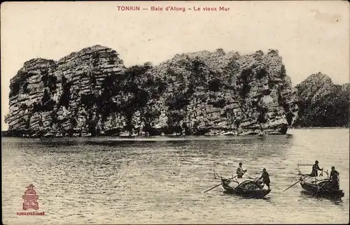 Ak Vịnh Hạ Long Baie d'Along Vietnam, Le vieux Mur