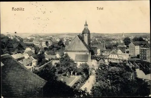 Ak Rochlitz an der Mulde, Stadtbild