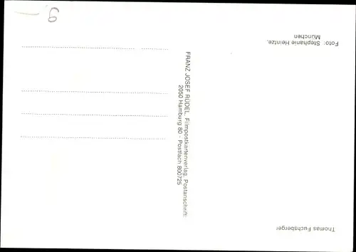 Ak Sänger Thomas Fuchsberger, Portrait, Autogramm