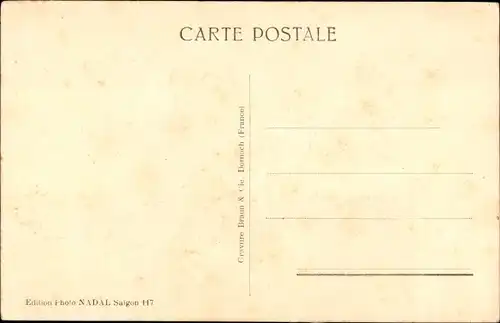 Ak Angkor Wat Kambodscha, Ruines, Le Bayon, Galerie d'une courette d'angle a 2e enceinte